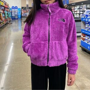 New! The North Face Big Girl’s Osolita Full Zip Jacket Sweet Violet, Size: L, XL